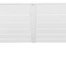 Emenda Rígida Pvc Perfil H 8mmx4,5cmx3m 5 Un Azn - Branco - 2