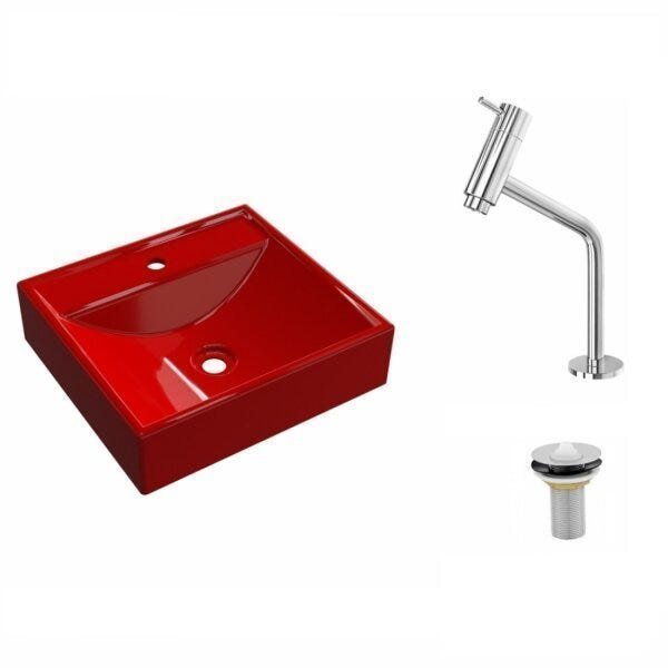 Kit Cuba Q39 com Torneira Pratika 1060 Metal e Válvula 1 Pol. Compace - 2