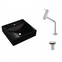 Ver imagem 2 de Kit Cuba Q39 com Torneira Pratika 1060 Metal e Válvula 1 Pol. Compace