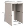 Bancada para Lava Louças Brastemp 8 Serviços - 4