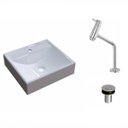 Ver imagem 2 de Kit Cuba Q39 com Torneira Pratika 1060 Metal e Válvula Click 1"b Pol. Compace