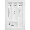 Ver imagem 3 de Organizador de Gavetas e Talher Cinza até 33x48 Og-14