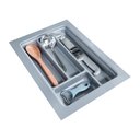 Ver imagem 1 de Organizador de Gavetas e Talher Cinza até 33x48 Og-14