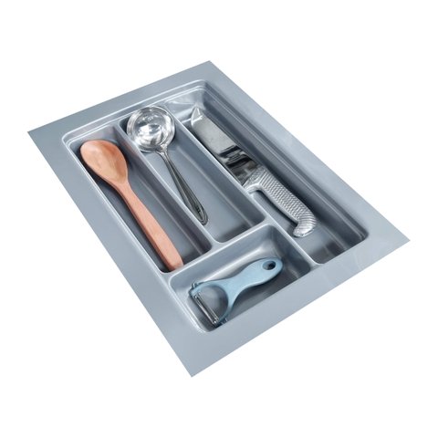 Organizador de Gavetas e Talher Cinza até 33x48 Og-14