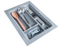 Ver imagem 1 de Organizador de Gavetas e Talher Cinza até 33x48 Og-14