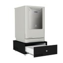 Ver imagem 1 de Base Balcão Gaveta com Rodízios para Lava-louças Brastemp 8s Preto