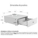 Ver imagem 3 de Base Balcão Gaveta com Rodízios para Lava-louças Brastemp 8s Preto