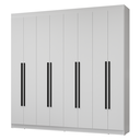 Ver imagem 3 de Guarda-Roupa Casal 8 Portas Batentes Netuno Madesa