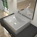 Ver imagem 1 de Kit Cuba Q39 com Torneira Pratika 1060 Metal e Válvula Click 1"g Pol. Compace