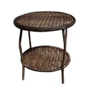 Ver imagem 3 de Conjunto de Poltronas Fibra Sintética Bali - 4 Poltronas + 1 Mesa Centro - Tecido Duna Preto