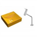 Ver imagem 2 de Kit Cuba Q39 com Torneira Pratika 1060 Metal 1/4 Volta Compace