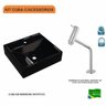 Kit Cuba Q39 com Torneira Pratika 1060 Metal 1/4 Volta Compace - 3
