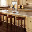 Ver imagem 5 de Kit Pendente de Madeira de 1m com Lâmpada Filamento Led Vintage Retro Formato Diamante 4w E27 Luz 22