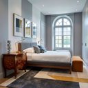 Ver imagem 2 de Cômoda Clássica 3 Gavetas Marchetada 73x65x40