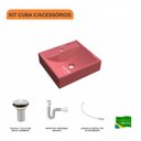 Ver imagem 3 de Kit Cuba Q39 com Válvula, Sifão Pvc e Flexível Compace