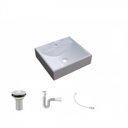 Ver imagem 2 de Kit Cuba Q39 com Válvula, Sifão Pvc e Flexível Compace