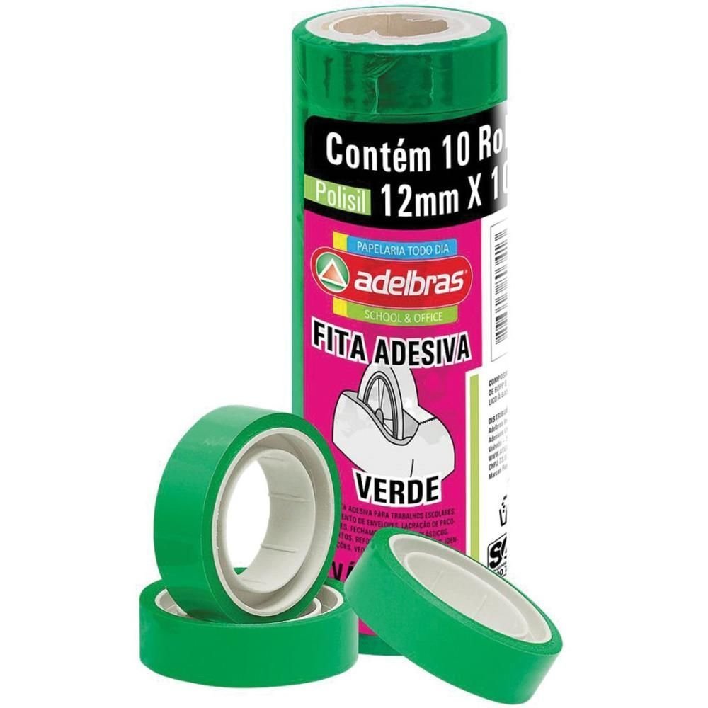 Polisil 12mmx10m.verde - 1