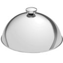 Ver imagem 1 de Kit 8 Cloches Aço Inox Service Tramontina 24,5cm Servir Restaurante Hotel Eventos