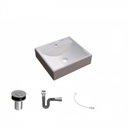 Ver imagem 2 de Kit Cuba Q39 com Válvula Click, Sifão Cromado e Flexível Compace