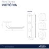 Fechadura Externa Victoria 108449/40-Z Zbt - 3