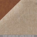Ver imagem 4 de Sofá 3 Lugares Texas Living 2m D33 Base em Madeira Linho:tramado Areia