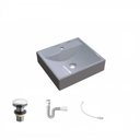 Ver imagem 2 de Kit Cuba Q39 com Válvula Click, Sifão Pvc e Flexível Compace