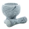 Pilão Wolff de Mármore Cinza 11cm X 11cm - 3