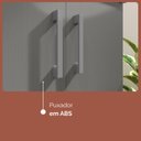 Ver mais imagens de Armário Multiuso Brisa 2 Portas com Prateleiras 121cm Cinza