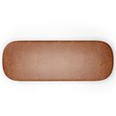 Ver imagem 6 de Kit 02 Puffs Decorativos Orgânico para Living Quarto 195cm Doha W01 Couríssimo Camel - Lyam Decor