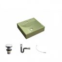 Ver imagem 2 de Kit Cuba Q39 com Válvula Click, Sifão Cromado e Flexível Compace