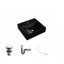 Ver imagem 2 de Kit Cuba Q39 com Válvula Click, Sifão Cromado e Flexível Compace