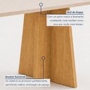 Ver imagem 3 de Conjunto Sala de Jantar 4 Lugares Retangular Tampo MDF 120x80cm Mesa Lyra e Cadeiras Carol
