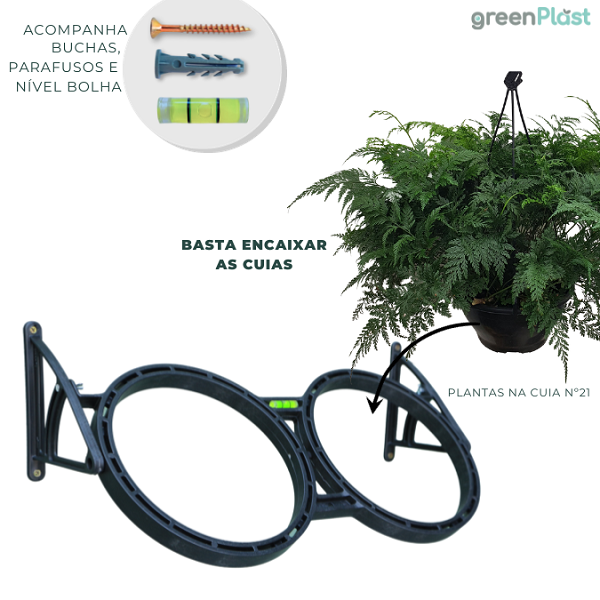 Kit 10 Módulos Greenplast de 50cm + Irrigação + Temporizador Brisa + Fertilizante 3 Meses 150g Forth - 2