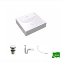 Ver imagem 2 de Kit Cuba Q39 com Válvula Click 1 Pol. 1/2 Sifão Pvc e Flexível Compace