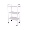 Ver imagem 4 de Kit Podologia Cadeira Luminária Exaustor Carrinho Mocho e Bandejas Fiscomed