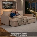 Ver imagem 7 de Sofá Cama Retrátil 220cm 04 Lugares Resplendor