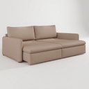 Ver imagem 2 de Sofá Cama Retrátil 220cm 04 Lugares Resplendor