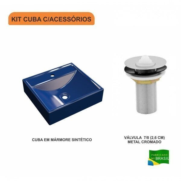 Kit Cuba Q39 com Válvula Metal 1 Polegada Compace - 3