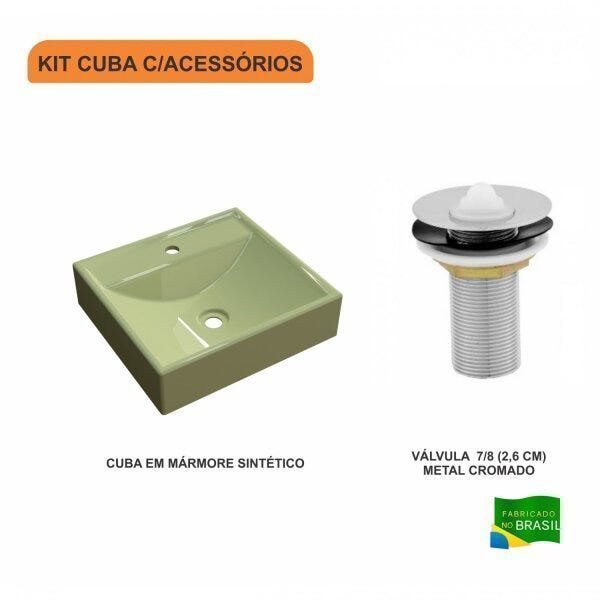 Kit Cuba Q39 com Válvula Metal 1 Polegada Compace - 3