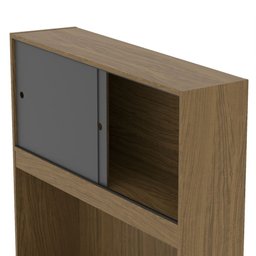 Armário de Cozinha Compacta 4 Portas Pés Plásticos e 1 Gaveta Cosina - 6