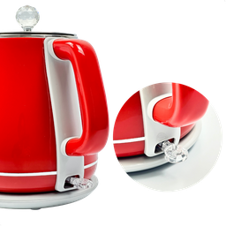 Chaleira Jarra Elétrica Colorida Colors 1.8 L Best Moderna Cor Vermelho 220v - 3
