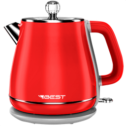 Chaleira Jarra Elétrica Colorida Colors 1.8 L Best Moderna Cor Vermelho 220v - 1