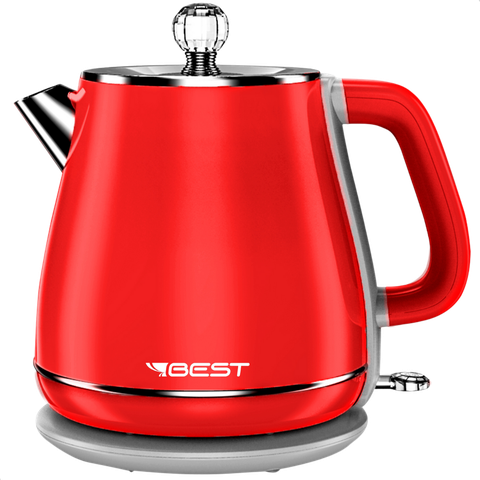 Chaleira Jarra Elétrica Colorida Colors 1.8 L Best Moderna Cor Vermelho 220v