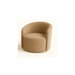 Kit 02 Poltronas Curva Orgânica Nature Gaia Suede - Montanaris Decor - 2