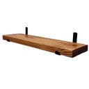 Ver imagem 2 de Prateleira Industrial Mão Francesa Mad Maciça Grossa 60 Cm