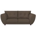 Ver imagem 4 de Sofá 2 Lugares Tulipa Suede Marrom - ADJ Decor