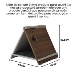 Toca Cachorro Pet Mdf Cabana - 3