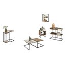 Ver imagem 1 de Kit Aparador Prateleira Adega e Mesas Aurora Demolição