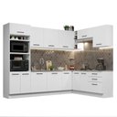 Ver imagem 3 de Armário de Cozinha Completa de Canto 479cm Branco Agata Madesa 01
