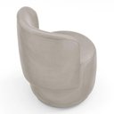 Ver imagem 6 de Kit 02 Poltronas e 01 Namoradeira Orgânica Molly Veludo Bege - Desk Design